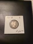 1900-O Barber Quarter 90% Silver Coin