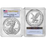 2025-W Proof American Silver Eagle PR70DCAM Flag