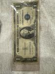 1935 B One Dollar Silver Certificate Blue Seal