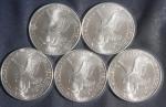 2025 Silver American Eagle Coin Set of 5