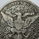 1914 D Barber Quarter 90% Silver Liberty Head