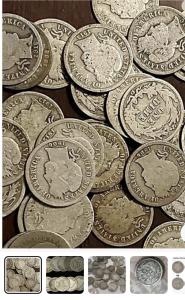 JEM's Antique Silver Barber Dime - Average Circulation