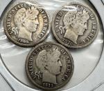 JEM's Antique Silver Barber Dime - Average Circulation