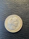 1904 Barber Silver Dime - Uncirculated Collectible