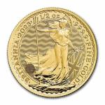 2023 Gold Britannia 1/2 oz Coin - UK