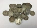Lot of 50 Barber Quarters (1892-1916)