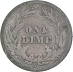 1907-S Barber Dime 90% Silver Coin