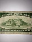 1934 Silver Certificate $10 Bill Blue Seal Note