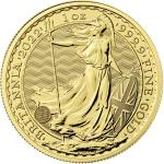 2022 1 oz British Gold Britannia Coin