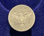1908(D) U.S. Barber Quarter SILVER KM 114