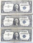 1957 $1 Blue Seal Silver Certificate Note