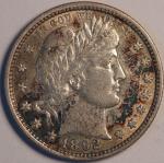 1892 P Barber Quarter - First Year of Issue