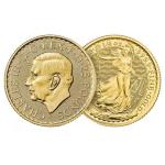 2023 Gold 1/4 oz Britannia King Charles III