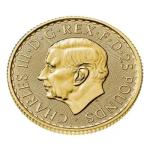 2023 Gold 1/4 oz Britannia King Charles III