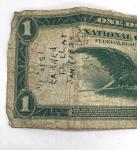 1916 New York Federal Bank Blue Seal $1 Note