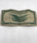 1916 New York Federal Bank Blue Seal $1 Note