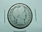 1914 Silver Barber Quarter Coin