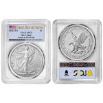 2026 $1 American Silver Eagle PCGS MS70 Flag