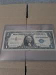 1957 One Dollar Silver Certificate Blue Seal Note
