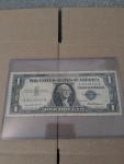 1957 One Dollar Silver Certificate Blue Seal Note