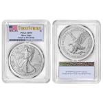 2025 $1 American Silver Eagle PCGS MS70 Flag