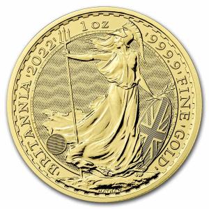 2022 1 oz Gold Britannia Coin - Great Britain