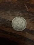 1916 D Barber Quarter 90% Silver Coin