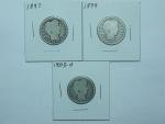 1897, 1899, 1903-O Barber Quarters Set