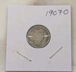 Lot of 10 Barber Dimes 1897-1907 Mixed Dates