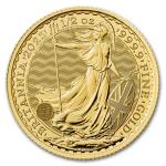 2025 Gold Britannia 1/2 oz Coin