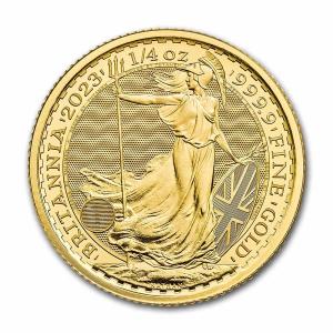 2023 Gold Britannia 1/4 oz Coin - King Charles III