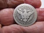 1899-O Barber Silver Quarter - Great Collectible Piece