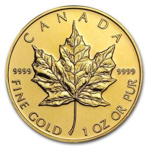 1 oz Canadian Gold Maple Leaf Coin