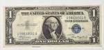 1935A $1 Silver Certificate Blue Seal Note
