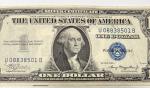 1935A $1 Silver Certificate Blue Seal Note