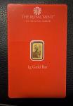 1 Gram Gold Bar - Royal Mint Britannia