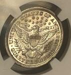 1894 Barber Quarter Dollar - AU-55 Better Date