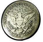 1915 Barber Quarter - Lower Mintage, Great Detail