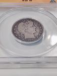 1908-O Barber Quarter ANACS VG 8 Coin