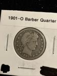 1901-O Barber Quarter for Your Coin Collection