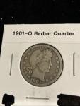 1901-O Barber Quarter for Your Coin Collection
