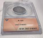 1908-O Barber Quarter ANACS VG 8 Coin