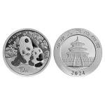 2024 Chinese Panda 10 Yuan Silver Coin