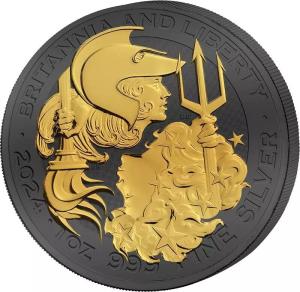 2024 Great Britain Britannia Liberty Golden Enigma