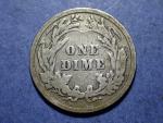 1892 Barber Dime Collectible Coin