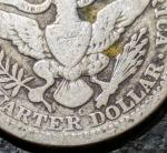 1901-O Barber Quarter 25c Silver Coin