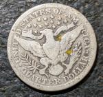 1901-O Barber Quarter 25c Silver Coin