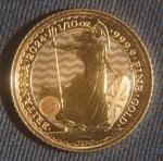 2024 10 Pounds 1/10 oz .9999 Gold Britannia