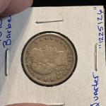 1898 Barber Quarter Silver Coin 25 Cents