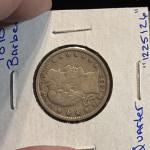 1898 Barber Quarter Silver Coin 25 Cents